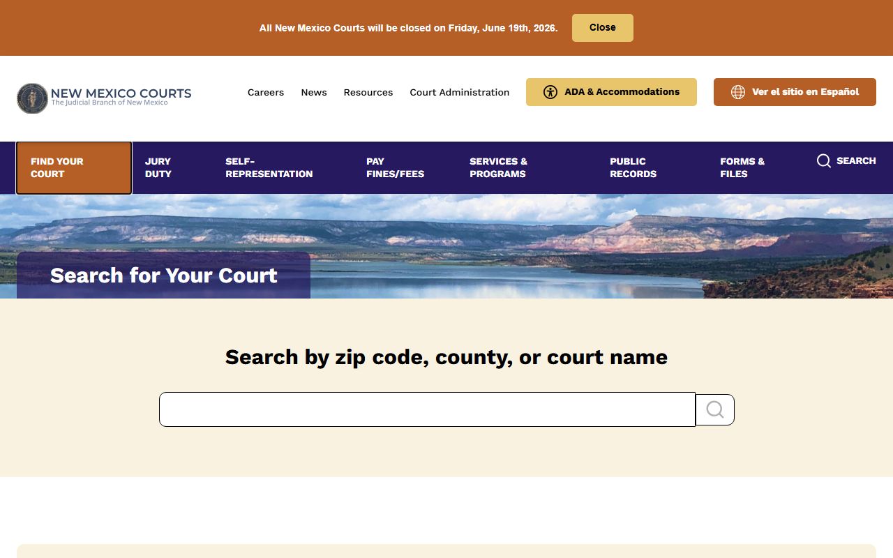 Catron County court records New Mexico court finder and public access